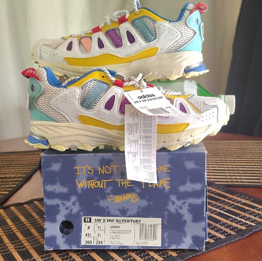 Adidas x Sean Wotherspoon x Hot Wheels Superturf Adventure Size 8